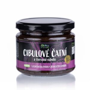 Cibulové čatní (chutney) z červené cibule – Jemné 250 g