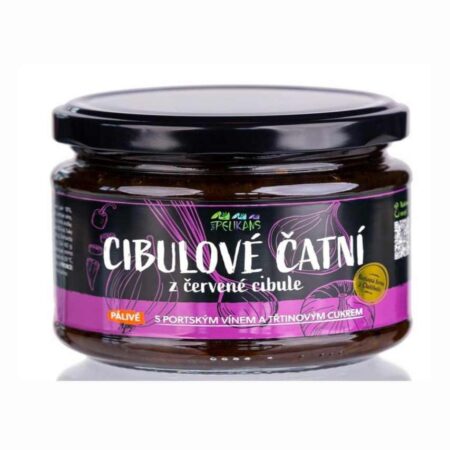 Cibulové čatní (chutney) z červené cibule – Pálivé 250 g Cibulové čatní (chutney) z červené cibule – Pálivé 250 g