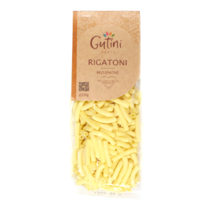 Těstoviny GuTiNi – Rigatoni 250 g (bezlepkové)