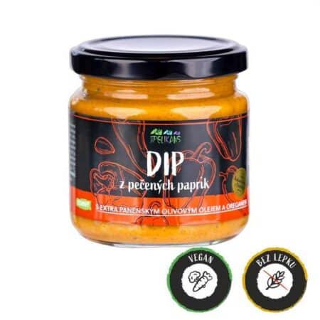 Dip z pečených paprik – Jemný 170 g