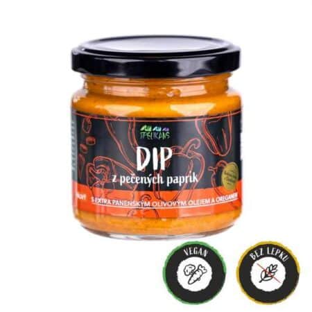 Dip z pečených paprik – Pálivý 170 g