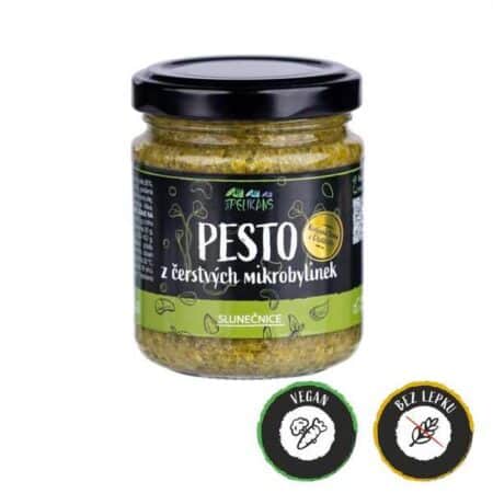 Pesto z čerstvých mikrobylinek – slunečnice 100 g