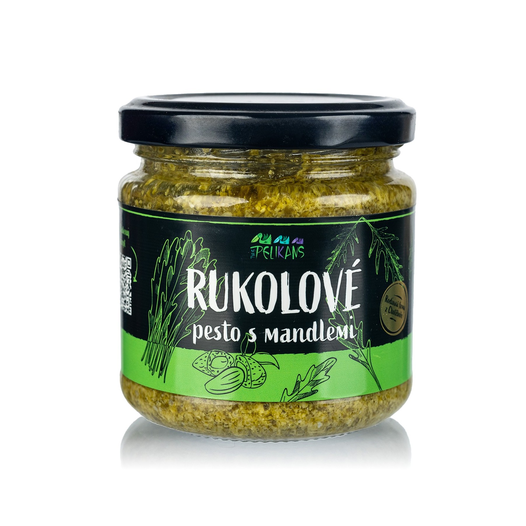Rukolové pesto s mandlemi 170 g