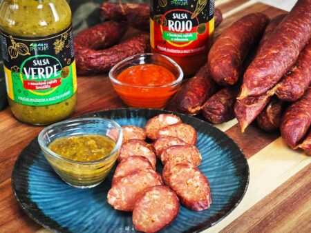 Domácí uzené chorizo Domácí uzené chorizo