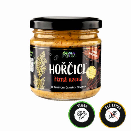 Řízná hořčice UZENÁ 170 g
